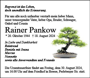 Rainer Pankow