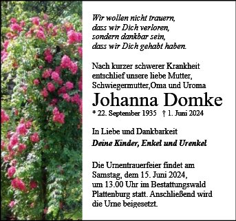 Johanna Domke