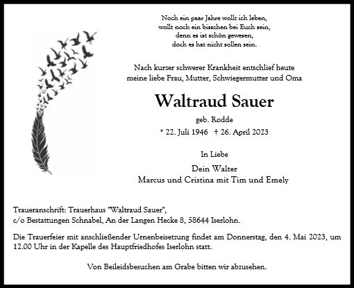 Waltraud Sauer