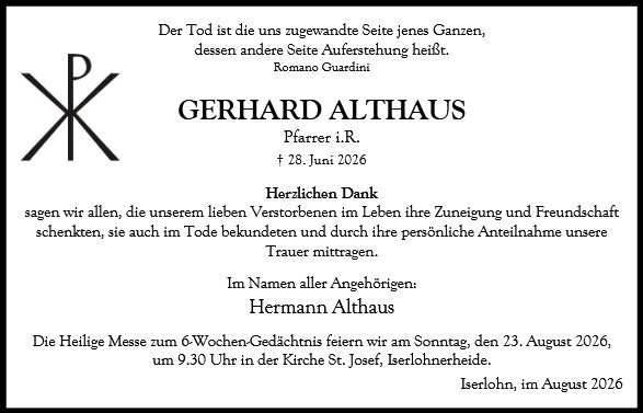 Gerhard Althaus