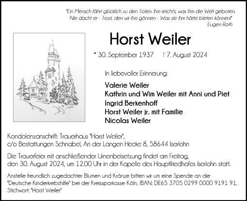 Horst Weiler