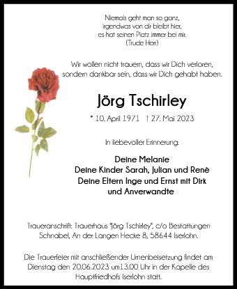 Jörg Tschirley