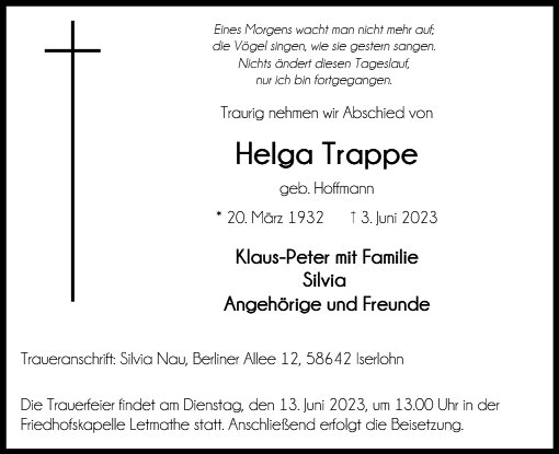 Helga Trappe