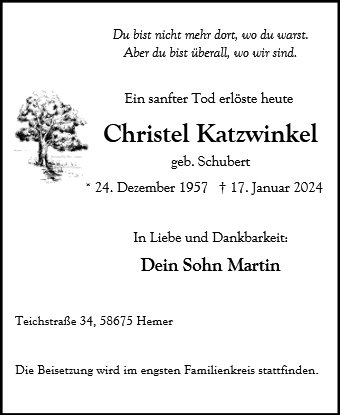 Christel Katzwinkel