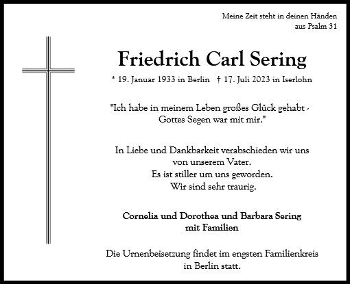 Friedrich-Carl Sering