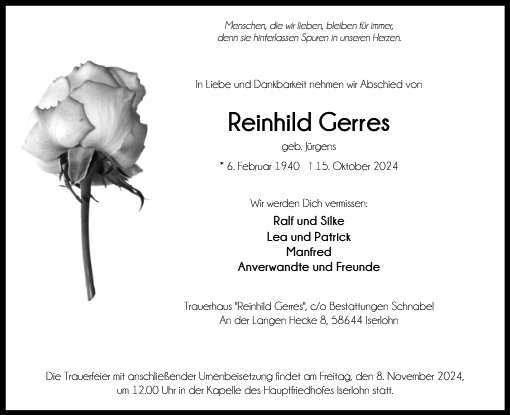 Reinhild Gerres