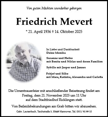 Friedrich Mevert