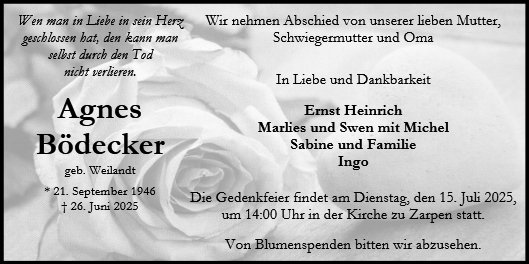 Agnes Bödecker