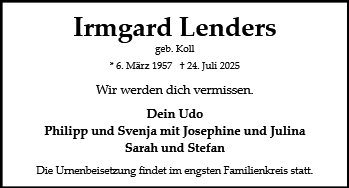 Irmgard Lenders