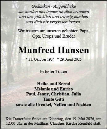 Manfred Hansen