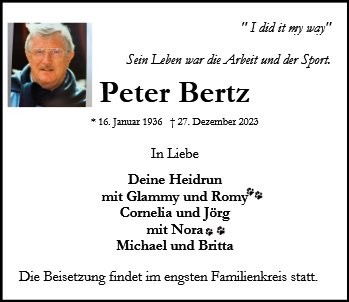 Peter Bertz