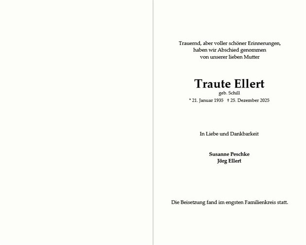 Traute Ellert