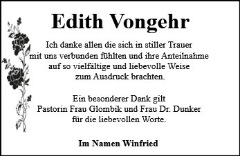 Edith Vongehr