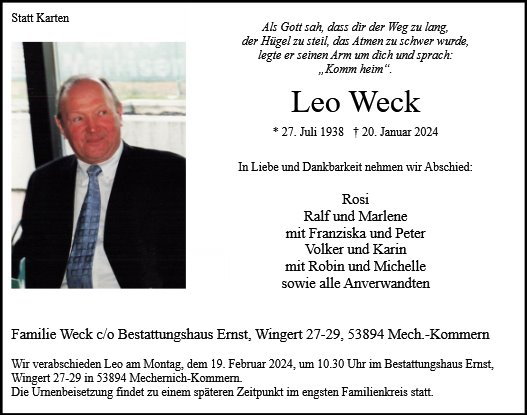Leonhard Weck