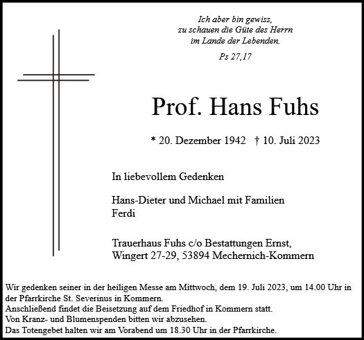 Hans Ferdinand Fuhs