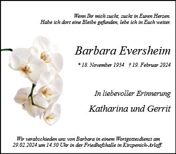 Barbara Eversheim