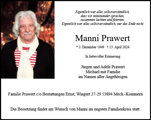 Manfred Prawert