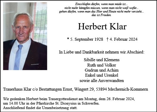 Herbert Klar