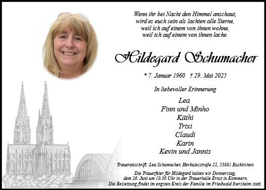 Hildegard Schumacher