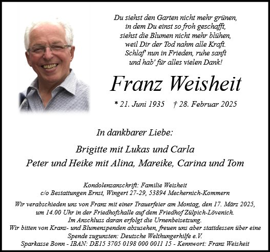 Franz Weisheit