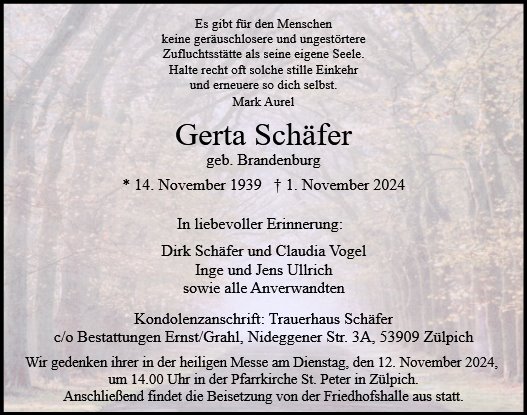 Maria Gertrud Schäfer