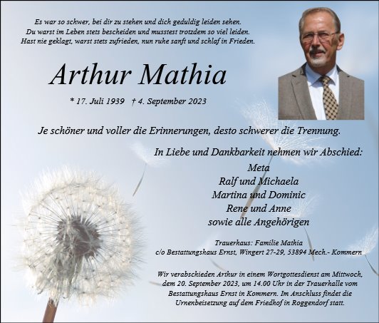 Arthur Mathia