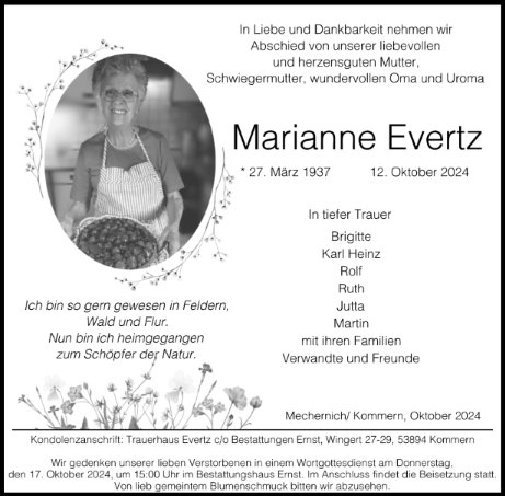 Marianne Evertz