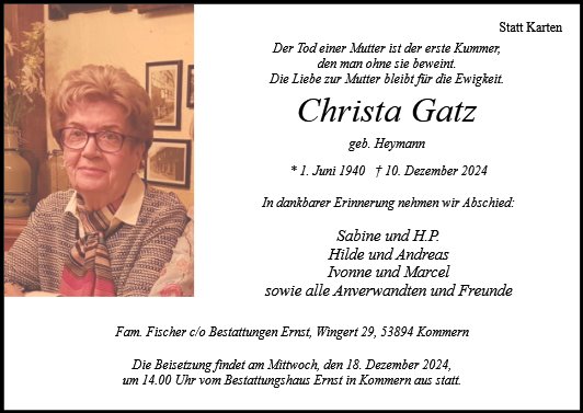 Christa Gatz