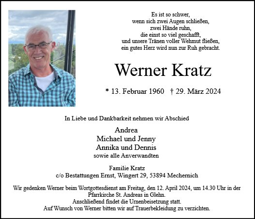 Heinz Werner Kratz
