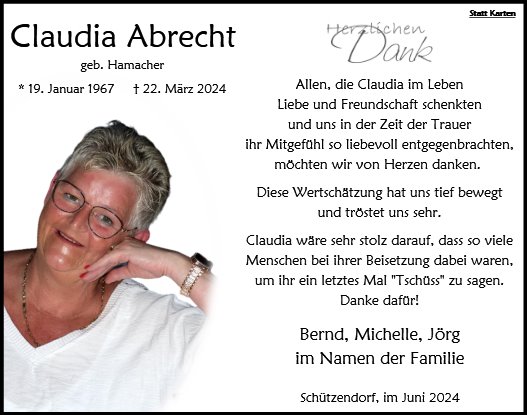 Claudia Abrecht