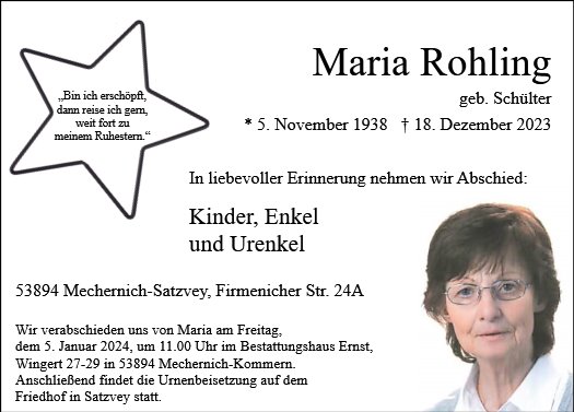 Anna Maria Rohling