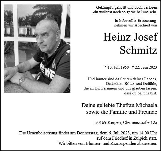 Heinz Josef Schmitz