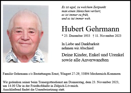 Hubert Gehrmann