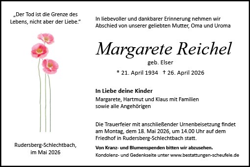 Margarete Reichel