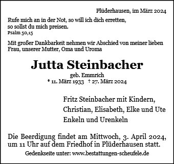 Jutta Steinbacher