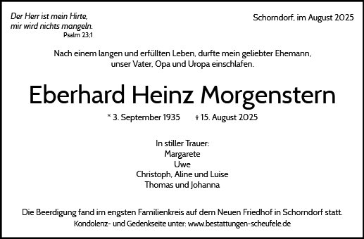 Eberhard Morgenstern
