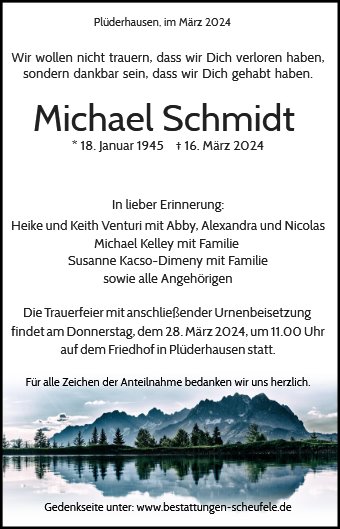 Michael Schmidt 