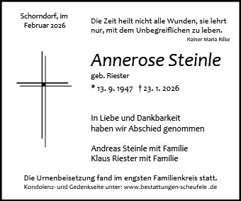 Annerose Steinle