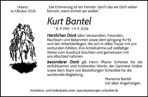Kurt Bantel