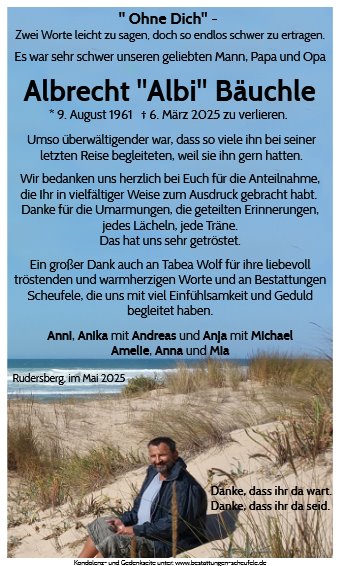 Albrecht Bäuchle