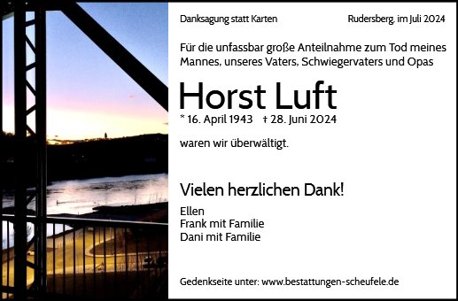 Horst Luft