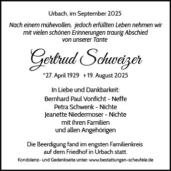 Gertrud Schweizer