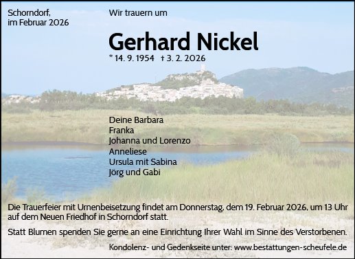 Gerhard Nickel