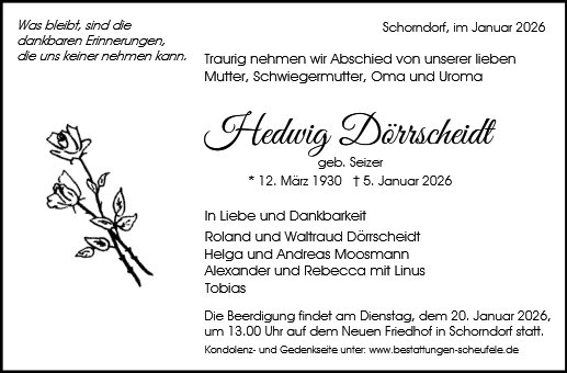 Hedwig Dörrscheidt