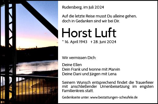 Horst Luft