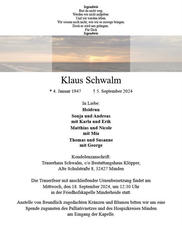 Klaus-Dieter Schwalm