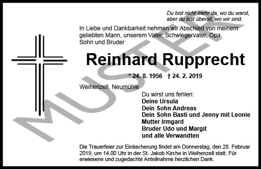Reinhard Rupprecht