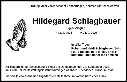 Hildegard Schlagbauer