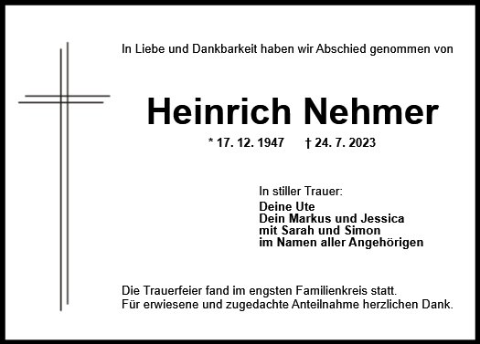Heinrich Nehmer