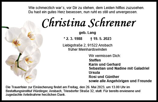 Christina Schrenner